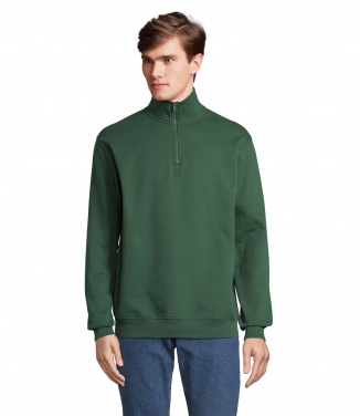 Logo trade promotional items picture of: CONRAD Sweat Zip Collar