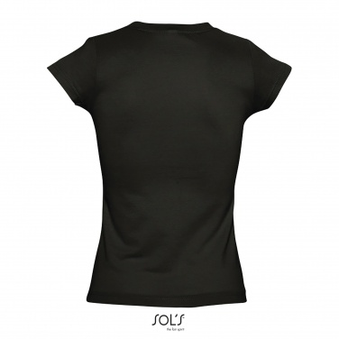 Logo trade promotional merchandise picture of: MOON WOMEN T-SHIRT 150g