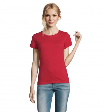 Logo trade business gifts image of: IMPERIAL WOMEN T-Shirt 190g