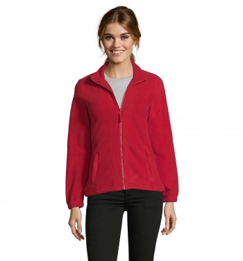 Logotrade promotional merchandise photo of: NORTH WOMEN ZIPPED FLEECE