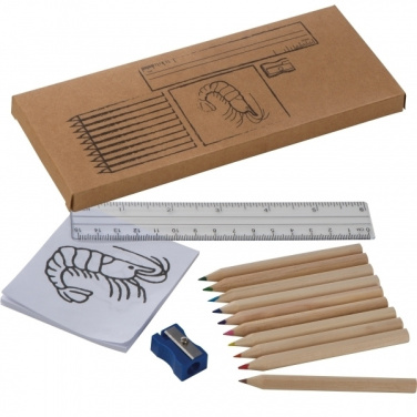 Logotrade promotional products photo of: Drawing set for kids LITTLE PICASSO