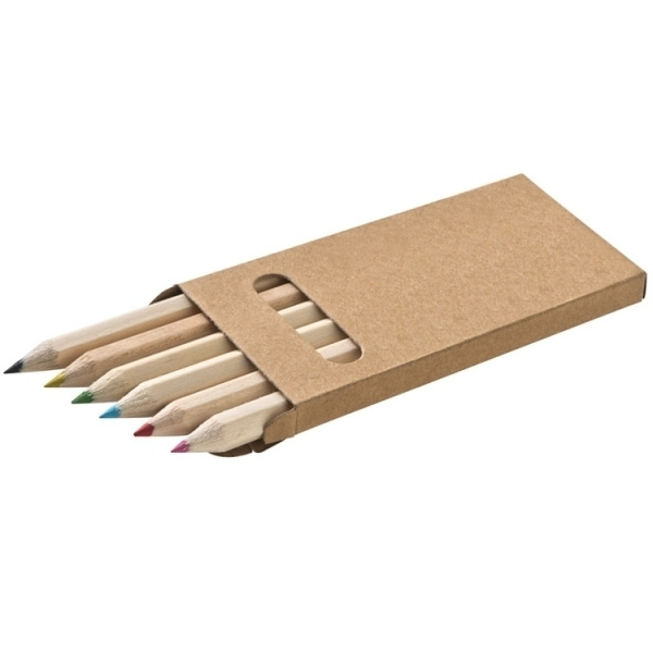 Logotrade promotional merchandise image of: Wooden crayons MINNIE