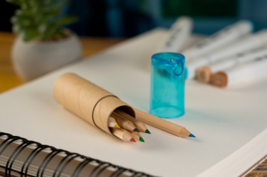 Logotrade advertising product picture of: Wooden crayons BECKY
