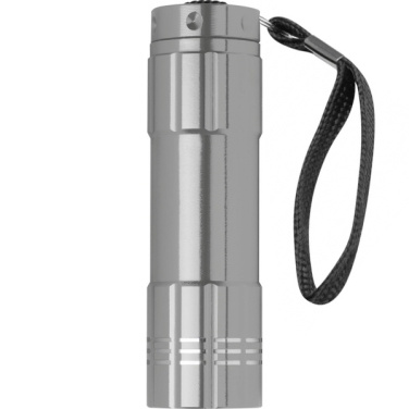Logo trade promotional giveaway photo of: 6 COB metal torch MONTARGIS