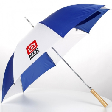 Logo trade promotional gifts image of: Automatic walking-stick umbrella AIX-EN-PROVENCE