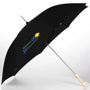 Logo trade business gift photo of: Automatic walking-stick umbrella LE MANS