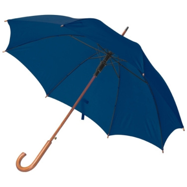Logotrade promotional item image of: Wooden automatic umbrella NANCY