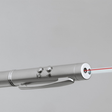 Logo trade promotional giveaways image of: Metal laser pointer DETROIT