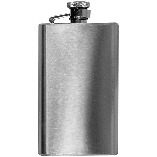 Logotrade promotional merchandise image of: Stainless steel hip flask FRESNO 104 ml
