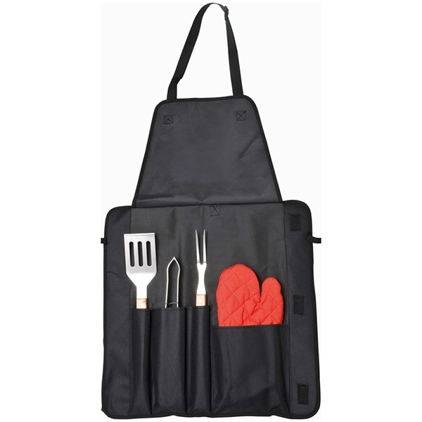 Logotrade promotional items photo of: Barbecue set AURORA