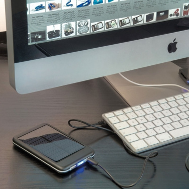 Logo trade promotional items image of: Solar power bank PHILADELPHIA