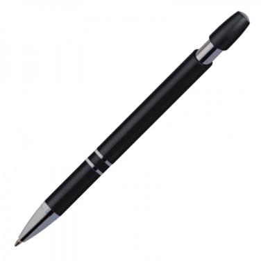 Logo trade advertising products image of: Plastic ballpen EPPING