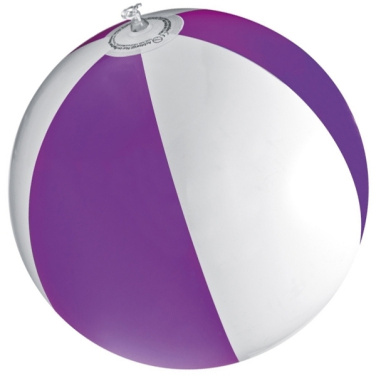Logo trade advertising products picture of: Bicolour beach ball KEY WEST