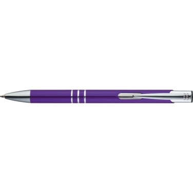 Logotrade promotional merchandise photo of: Metal ballpen ASCOT