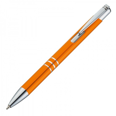 Logo trade promotional items image of: Metal ballpen ASCOT