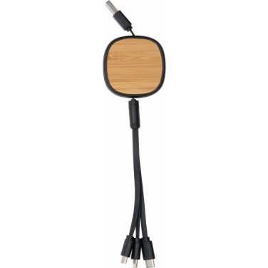 Logo trade promotional products image of: Charging cable STRASBOURG