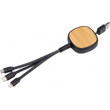Logo trade promotional gifts picture of: Charging cable STRASBOURG