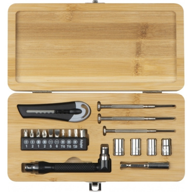 Logotrade promotional giveaways photo of: 22-piece tool set BERINGEN