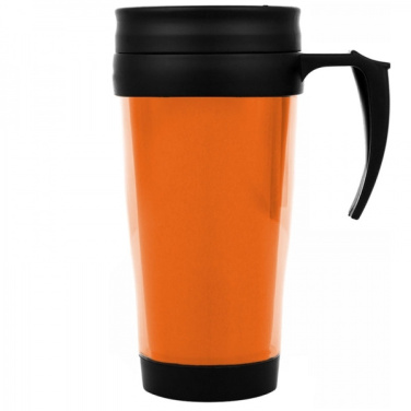 Logo trade promotional merchandise image of: Plastic cup FORT WORTH 400 ml