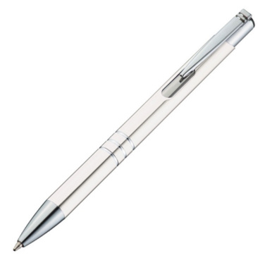Logo trade promotional gifts picture of: Metal ballpen ASCOT