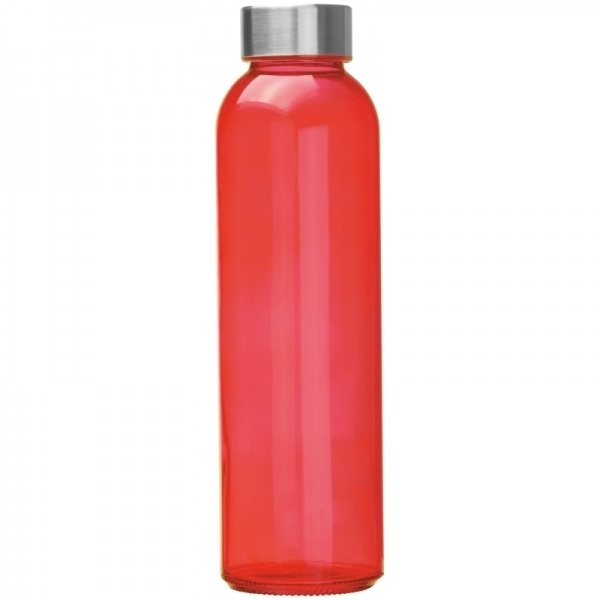 Logotrade promotional item image of: Glass bottle INDIANOPOLIS 550 ml