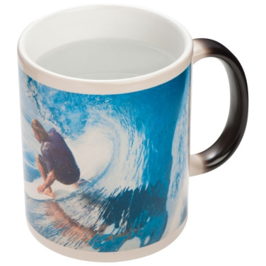 Logo trade promotional merchandise photo of: Colour-changing sublimation mug SIRMIONE 300 ml
