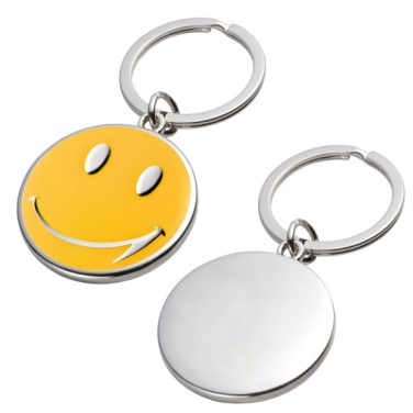 Logo trade promotional merchandise picture of: Keyring SMILE