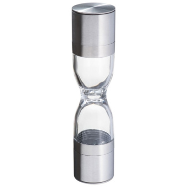 Logo trade advertising products image of: Salt and pepper mill 2-in-1 ROME