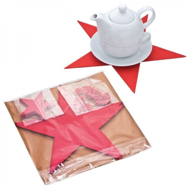 Logo trade promotional giveaway photo of: Felt star set KARLSTAD