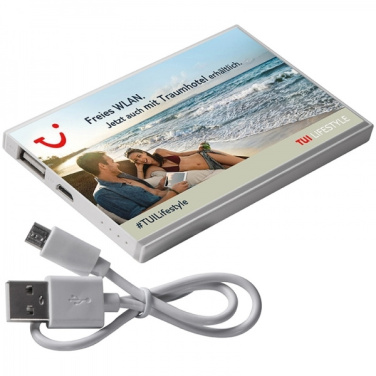 Logo trade promotional giveaways image of: Power bank PINEVILLE 2200 mAh