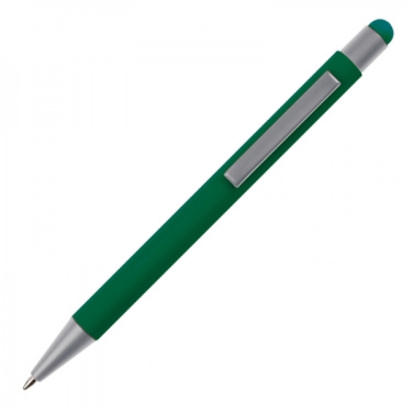 Logotrade business gift image of: Metal ballpen touch pen soft touch SALT LAKE CITY