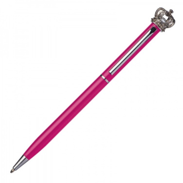 Logo trade advertising product photo of: Metal ballpen KINGS PARK