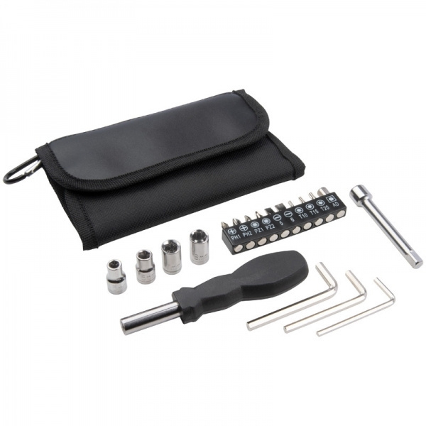 Logo trade advertising products image of: Multitool set ESSEX