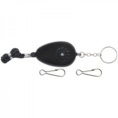 Logo trade promotional gift photo of: Keyring with alarm function OVADA