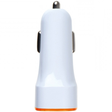 Logo trade corporate gifts image of: USB charging adapter KFZ FRUIT
