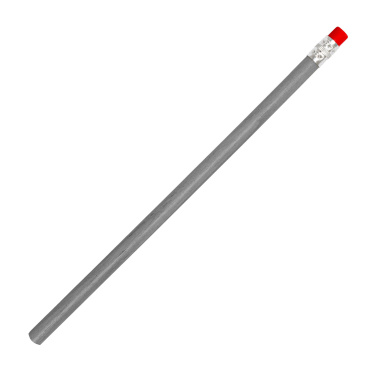 Logo trade promotional merchandise photo of: Pencil with eraser HICKORY