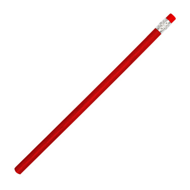 Logo trade promotional items image of: Pencil with eraser HICKORY