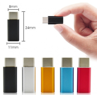 Logo trade corporate gifts picture of: Type-C/micro USB adapter