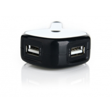 Logotrade business gift image of: Dual USB Car Charger