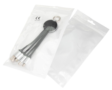 Logotrade promotional giveaway picture of: 3in1 cable with enlighted logo for engraving, RXD-368