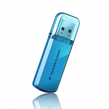 Logo trade corporate gifts image of: Pendrive silicon power helios 101 2.0