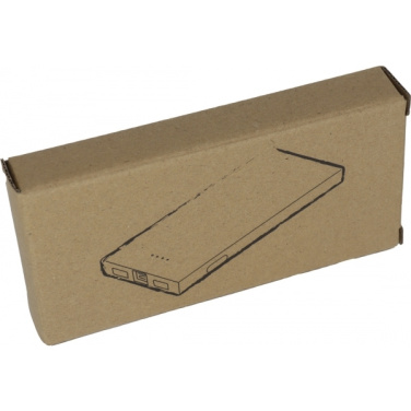Logo trade advertising product photo of: Bamboo power bank KATOWICE