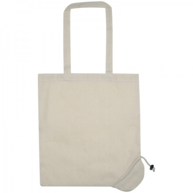 Logo trade promotional gifts picture of: Foldable cotton bag KLEHOLM