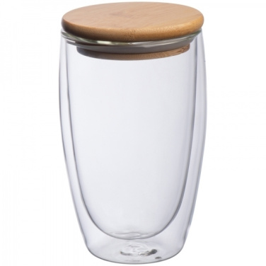 Logo trade advertising product photo of: Double-walled glass ZAKOPANE 500 ml