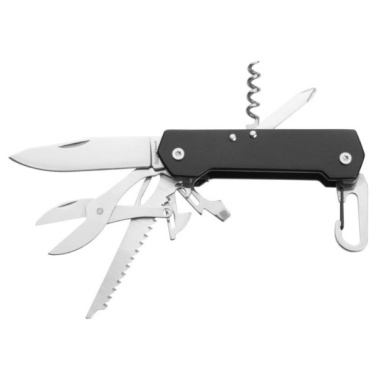 Logo trade advertising product photo of: Pocket knife NEMRUT Schwarzwolf