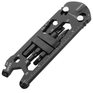 Logotrade promotional gift picture of: Bike tools INARI Schwarzwolf