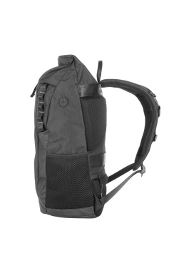 Logo trade promotional product photo of: Rolltop backpack ELBERT Schwarzwolf