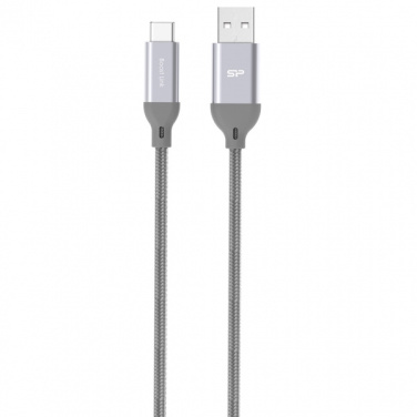 Logotrade advertising product picture of: Nylon data transfer cable LK30 Type - C Quick Charge 3.0