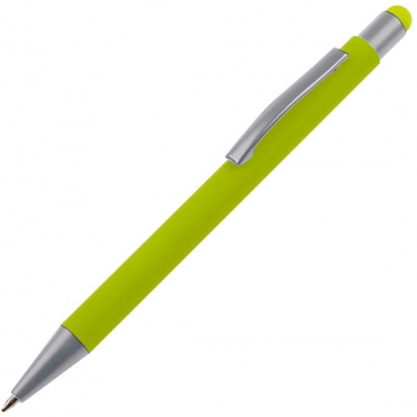 Logo trade corporate gift photo of: Metal ballpen touch pen soft touch SALT LAKE CITY