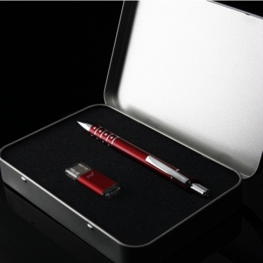 Logo trade promotional giveaways picture of: Metal box